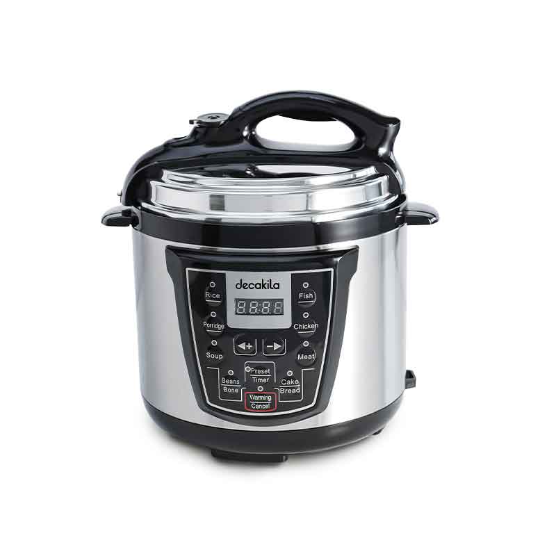 Decakila Electric Pressure Cooker 900W 5L Auto Thermostat Control Energy Saving Non-Stick Pot KEER041M