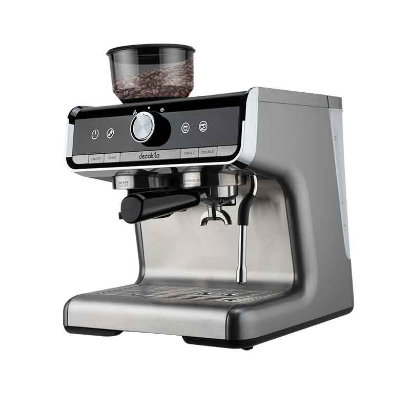 Decakila Espresso Coffee Machine 2.8L Pump 15 Bar 1450W Bean Box 250G KECF010M