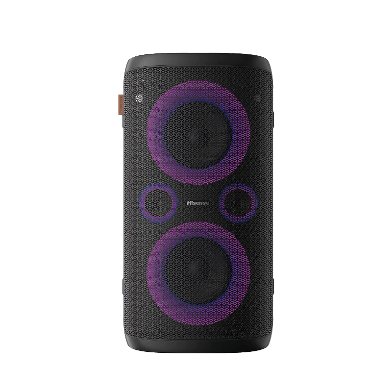 Hisense Ultimate Wireless Portable Speaker 300W, 2.0CH, with Party Lights, 15 Hour Long-Lasting Battery, Bluetooth 5.0, IPX4 Waterproof, DJ and Karaoke Mode ...