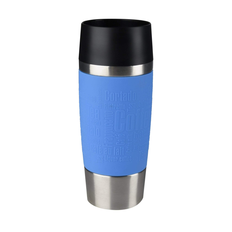 Tefal Travel Mug 0.36L Stainless Steel Light Blue Insulated K3086114