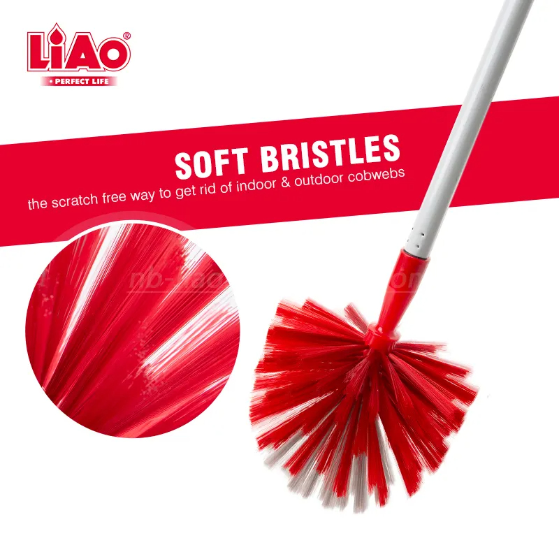 LiAo Ceiling Duster Cobweb 15CM Cleaning Telescopic Handle F130040