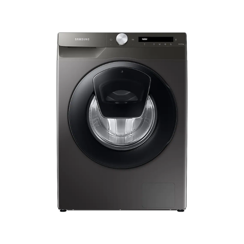 Samsung Washing Machine 8kg Front Load, Smart Things with Eco Bubble, AI Control WW80T554DAN/NQ