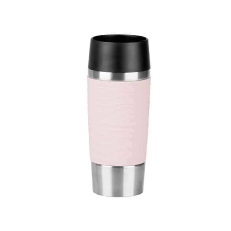 Tefal Travel Mug 0.36L Stainless Steel Waves Pink Insulated N2010610