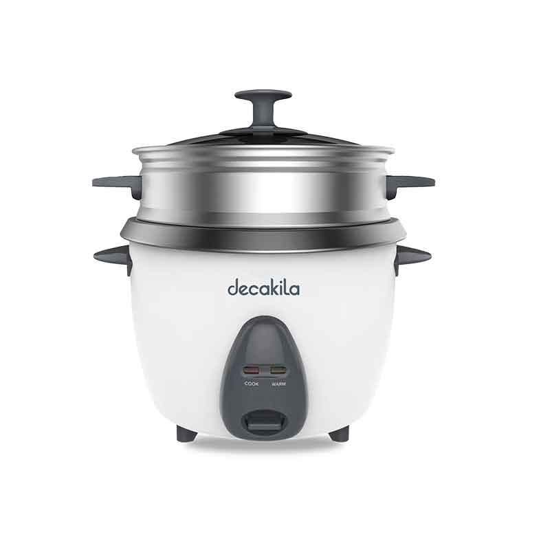 Decakila Rice Cooker 1.8L 700W 10 Cups Non Stick Easy to Clean KEER034W
