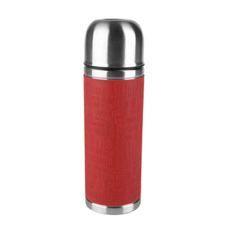 Tefal Senator Vacuum Flask 1L Thermal Bottle Stainless Steel Red Thermal Bottle Break Proof K3068414