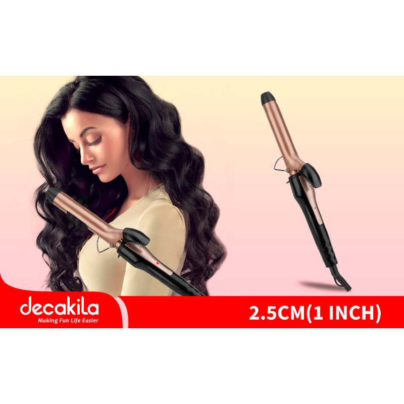 Decakila Curling Iron Tong 34W Ceramic 200℃ KEHS015W