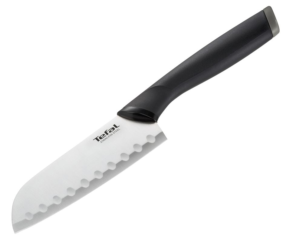 Tefal Comfort Santoku Knife 12Cm Ideal For Slicing &Amp; Chopping All Types Of Food High Performance Stainless Steel K2213604 7 Tefal Comfort Santoku Knife 12Cm Ideal For Slicing &Amp; Chopping All Types Of Food High Performance Stainless Steel K2213604