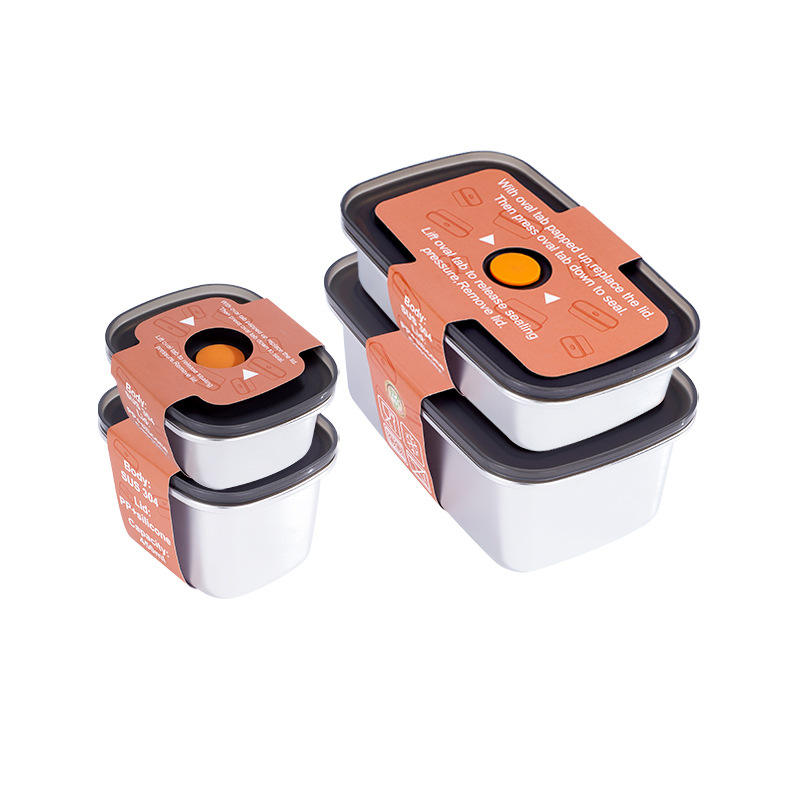 Nadstar Stainless Steel Food Storage 550Ml Eco-Friendly Lunchbox Compartments Stainless Steel Take Away Sp0572 6 Nadstar Stainless Steel Food Storage 550Ml Eco-Friendly Lunchbox Compartments Stainless Steel Take Away Sp0572