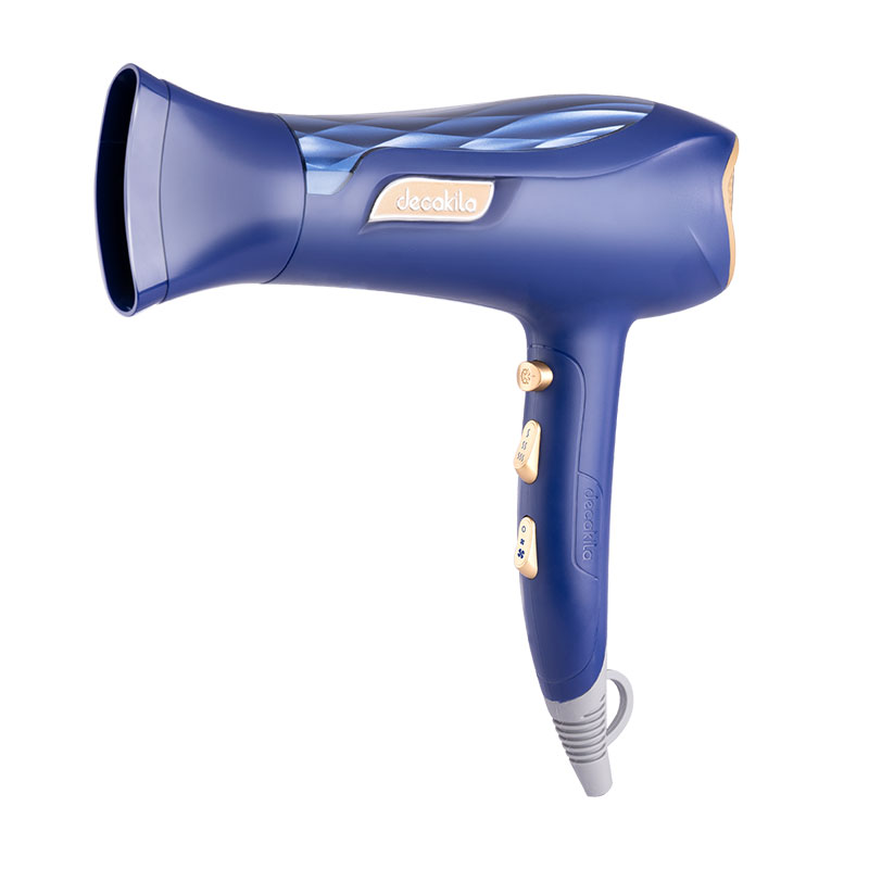 Decakila Hair Dryer 2200W Dc 2 Speed 3 Heat Setting With Diffuser &Amp; Nozzle Cold Shot Button Kehs032L 1 Decakila Hair Dryer 2200W Dc 2 Speed 3 Heat Setting With Diffuser &Amp; Nozzle Cold Shot Button Kehs032L