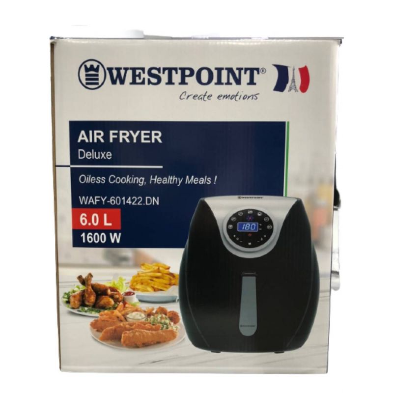 Westpoint Air Fryer With Digital Display 6.0L 1600W Wafy-601422.Dn 5 Westpoint Air Fryer With Digital Display 6.0L 1600W Wafy-601422.Dn
