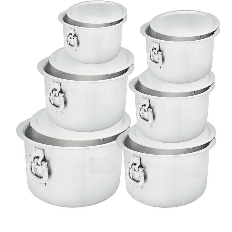 Nadstar Aluminium Sufuria 6Pcs With Lid &Amp; Handle 75L 100L 125L 155L 190L 230L Cookware Set Tope Cooking Pot For Commercial Use - Gauge 6 &Amp; 7 Kitchen Heavy Duty Tapela 1 Nadstar Aluminium Sufuria 6Pcs With Lid &Amp; Handle 75L 100L 125L 155L 190L 230L Cookware Set Tope Cooking Pot For Commercial Use - Gauge 6 &Amp; 7 Kitchen Heavy Duty Tapela