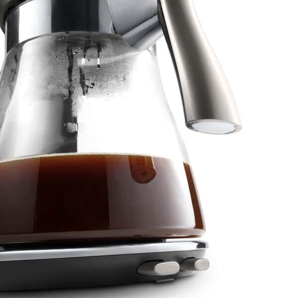 De'Longhi Coffee Maker Clessidra Drip 1.25L 1800W 10 Cups Auto-Shut Off Water Level Indicator Glass Carafe Anti Drip Keep Warm Award Winning Design Icm17210 3 De'Longhi Coffee Maker Clessidra Drip 1.25L 1800W 10 Cups Auto-Shut Off Water Level Indicator Glass Carafe Anti Drip Keep Warm Award Winning Design Icm17210