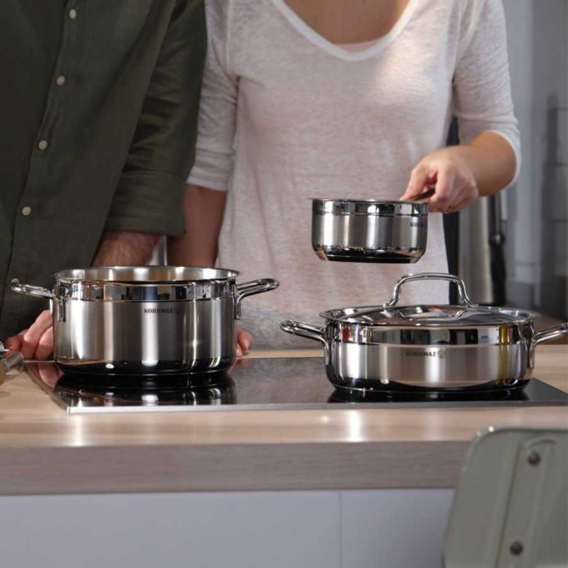 Korkmaz Alfa Extra Deep Casserole 11L A1029 2 Korkmaz Alfa Extra Deep Casserole 11L A1029