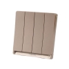 Tronic 4 Gang 1 Way Switch