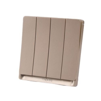 Tronic 4 Gang 1 Way Switch