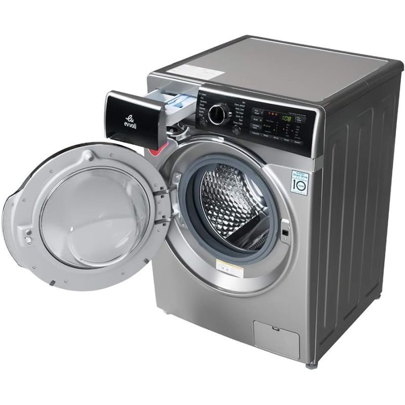 Evvoli Washing Machine 9Kg Direct Drive Inverter 1400Rpm A+++ Fddh-914S 4 Evvoli Washing Machine 9Kg Direct Drive Inverter 1400Rpm A+++ Fddh-914S