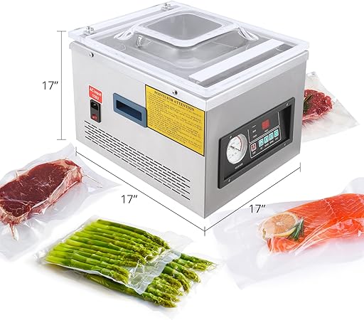 Commercial Vacuum Sealer Chamber Machine 37Kg Dz-260T 3 Commercial Vacuum Sealer Chamber Machine 37Kg Dz-260T