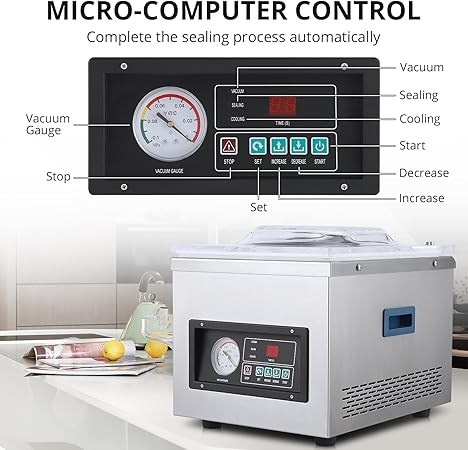 Commercial Vacuum Sealer Chamber Machine 37Kg Dz-260T 4 Commercial Vacuum Sealer Chamber Machine 37Kg Dz-260T