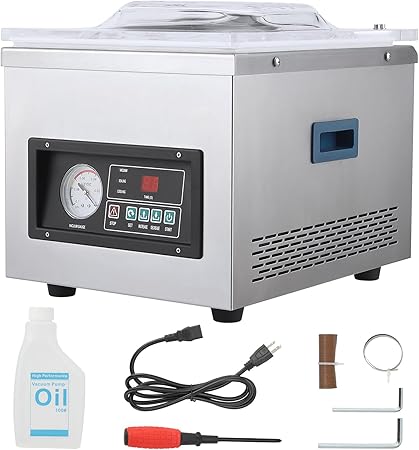 Commercial Vacuum Sealer Chamber Machine 37Kg Dz-260T 2 Commercial Vacuum Sealer Chamber Machine 37Kg Dz-260T