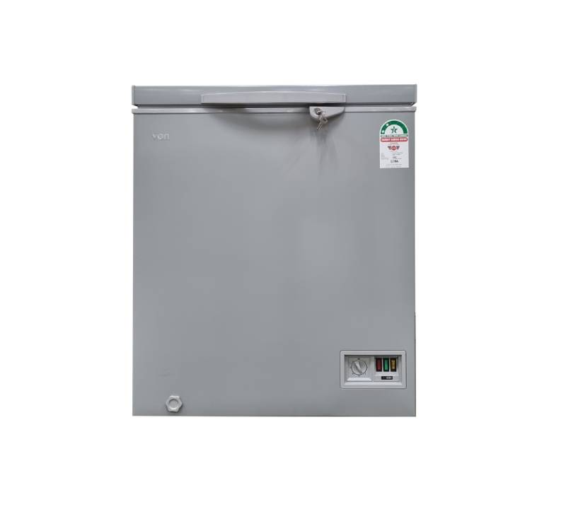 Von Chest Freezer 142L, Grey Single Door Vafc15Dkg/Dhg 1 Von Chest Freezer 142L, Grey Single Door Vafc15Dkg/Dhg
