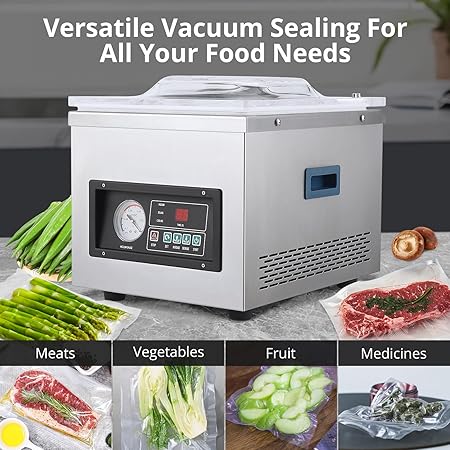 Commercial Vacuum Sealer Chamber Machine 37Kg Dz-260T 7 Commercial Vacuum Sealer Chamber Machine 37Kg Dz-260T