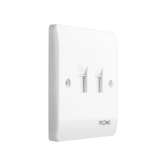 Tronic 2 Gang Data Socket