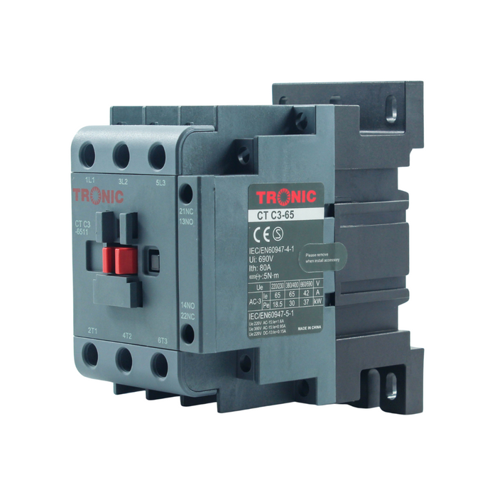 Tronic Contactor 65A 4 Pole 400V 2 Tronic Contactor 65A 4 Pole 400V