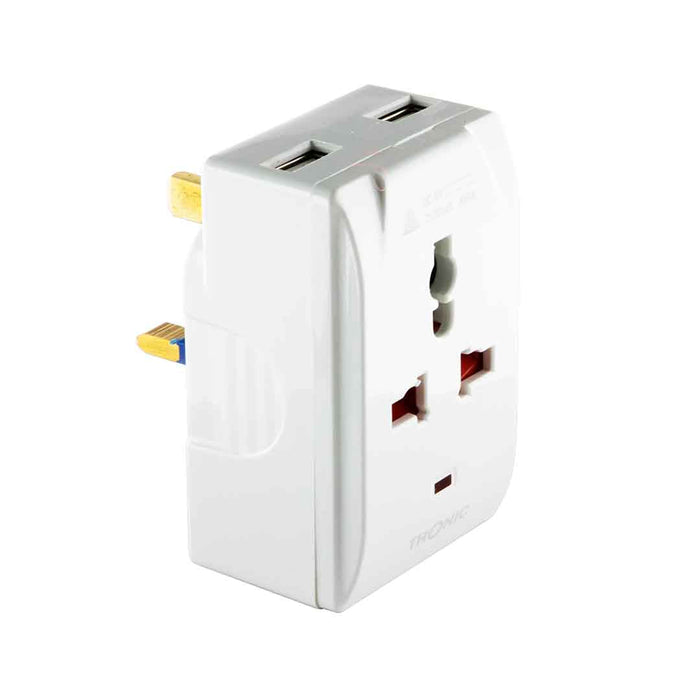 Tronic Multiplug With 2 X Usb 13Amps 3 Pin 1 Tronic Multiplug With 2 X Usb 13Amps 3 Pin