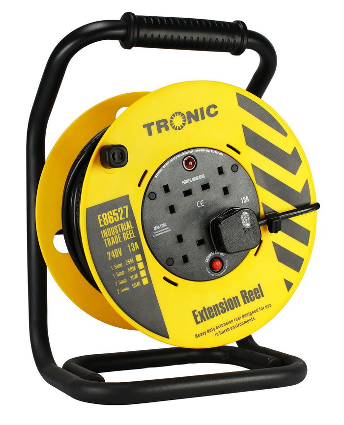 Tronic Extension Reel 50 Meter 1.5Mm 3 Core 1 Tronic Extension Reel 50 Meter 1.5Mm 3 Core