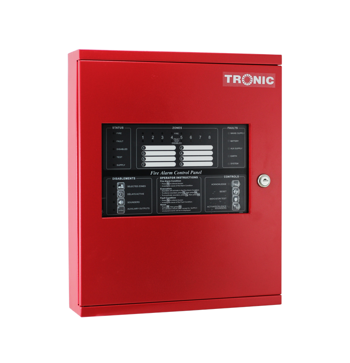 Tronic Fire Control Panel Non-Addressable 4 Zone 1 Tronic Fire Control Panel Non-Addressable 4 Zone