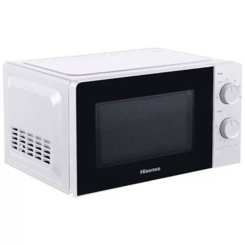 Hisense Microwave 20L 700W Solo Manual, Knobs Push Button, 6 Power Levels, Defrost, Cooking Timer, Cooking Signal, Painted Cavity, Without Grill, White H20Mows10 2 Hisense Microwave 20L 700W Solo Manual, Knobs Push Button, 6 Power Levels, Defrost, Cooking Timer, Cooking Signal, Painted Cavity, Without Grill, White H20Mows10