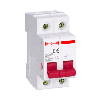 Tronic Double Pole 6A MCB