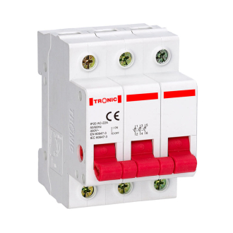 Tronic MCB 50Amps Triple Pole