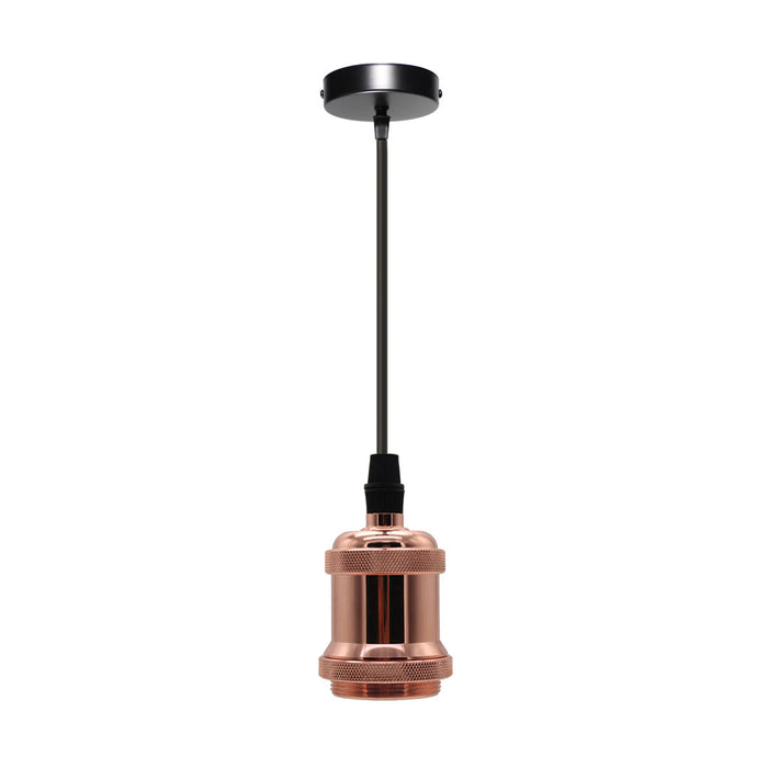 Tronic Hanging E27(Screw) Pendant Holder Rose Gold 1 Tronic Hanging E27(Screw) Pendant Holder Rose Gold