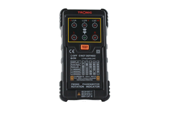 Tronic Phase &Amp; Motor Rotation Indicator 1 Tronic Phase &Amp; Motor Rotation Indicator