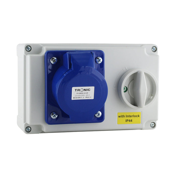 Tronic Industrial Interlock Socket 1 Tronic Industrial Interlock Socket