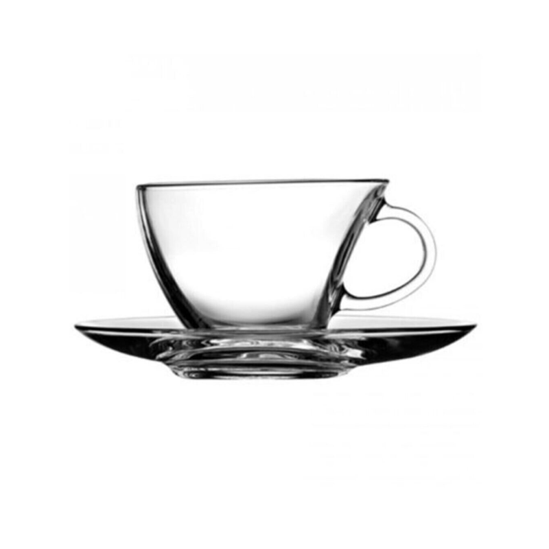 Pasabahce Penguen Tea Cup Saucer 230Ml 6Pcs 98396 3 Pasabahce Penguen Tea Cup Saucer 230Ml 6Pcs 98396