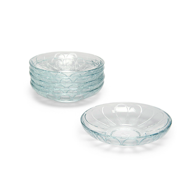 Pasabahce Basic Glass Tea Plate 102Mm 6Pcs 54451 4 Pasabahce Basic Glass Tea Plate 102Mm 6Pcs 54451