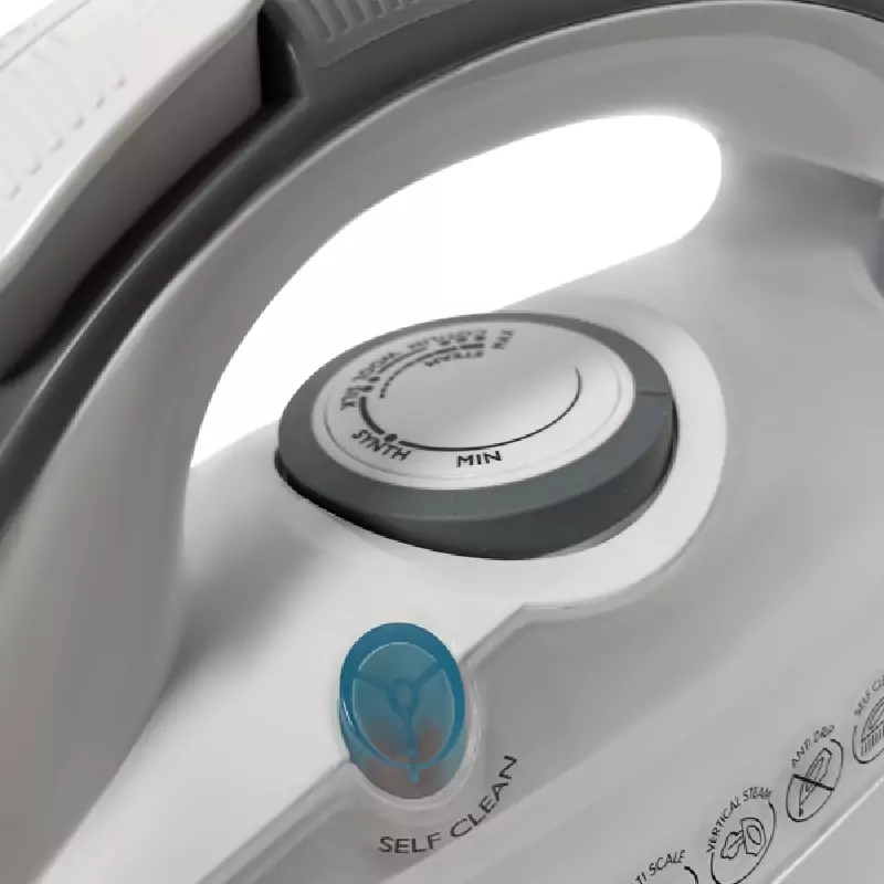 Evvoli Steam Iron With Ceramic Sole White Or Black Colour 2400W Evir-H2400B-W 7 Evvoli Steam Iron With Ceramic Sole White Or Black Colour 2400W Evir-H2400B-W