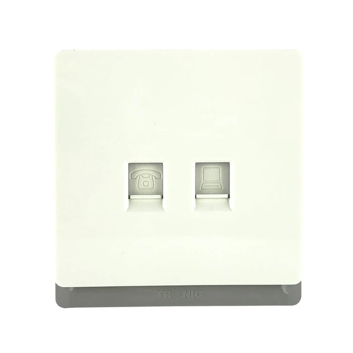 Tronic Data And Telephone Socket 2 Tronic Data And Telephone Socket