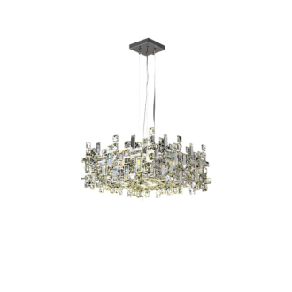 Tronic E27 Pendant Lamp WH 2024-2704-17-CH