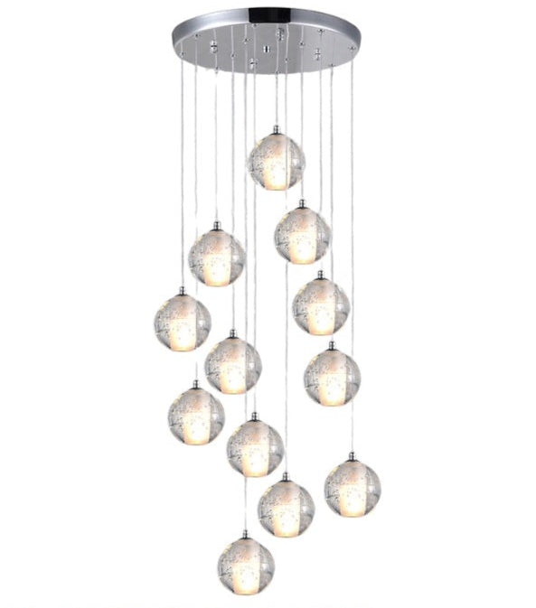 Tronic G9 Pendant Lamp Wh 2024-G912-08-Ch 1 Tronic G9 Pendant Lamp Wh 2024-G912-08-Ch