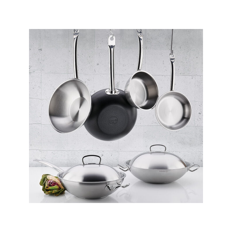 Korkmaz Proline Nero Wok 32X8.9Cm A2838 2 Korkmaz Proline Nero Wok 32X8.9Cm A2838