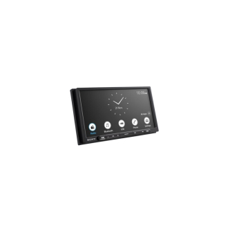 Sony Digital Media Receiver Touch Panel Monitor 6.95" AntiGlare Touch Screen, Wireless Streaming High Resolution Audio, Double DIN design, Digital Clarity Tuner with Bluetooth, Mobile Phone Mirroring XAV-AX4000