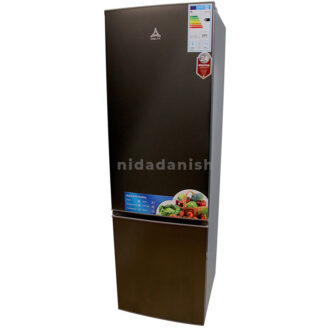 Delta Refrigerator 273L 2 Door Defrost Bottom Freezer Combi Inox DRF-358.I