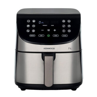 Kenwood Digital Air Fryer XXXL 7L 2.8KG 1800W with Max Crisp Function Recipe Book Rapid Hot Air Circulation for Frying Grilling Broiling Roasting Baking and Toasting HFM80.000SS