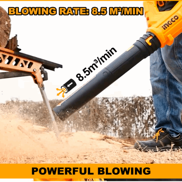 Ingco Cordless Blower Lithium-ion 20V with Charger & Battery CABLI203235