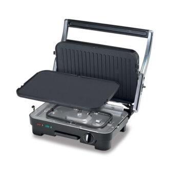 Kenwood Electric Contact Grill Metal 1800W HGM50.000SI