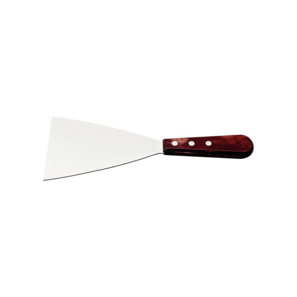 Tramontina Scraper Spatula 5" Stainless Steel Blade, Red Polywood Treated Wood Handle 21166/175