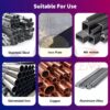 Total Drill Bit Set HSS Twisted 6pcs TACSD0065